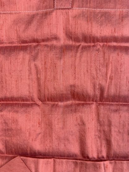 Copper Rose Dupioni Reusable Silk Tote