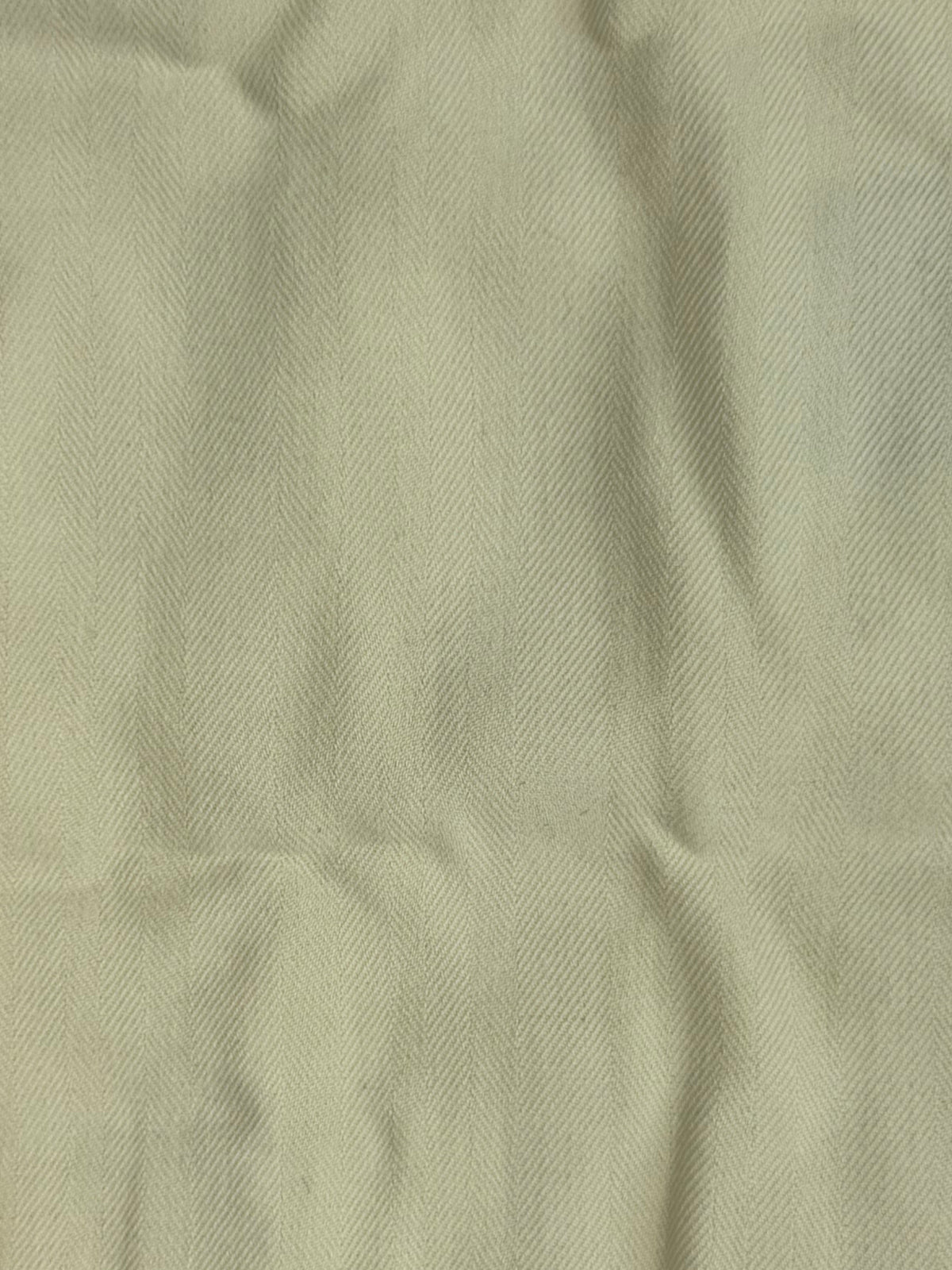 Pale Yellow Herringbone Reusable Silk Tote
