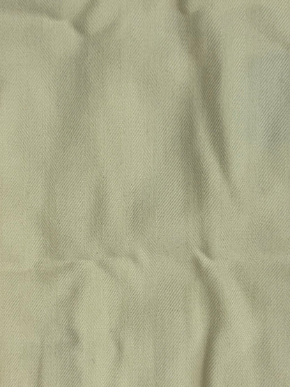 Pale Yellow Herringbone Reusable Silk Tote